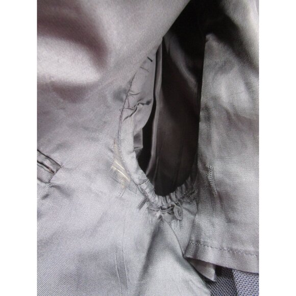 VINTAGE Palm Beach Sport Coat 40 Blazer Jacket Gold Buttons 80s 90s * - Picture 14 of 15